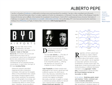 Tablet Screenshot of albertopepe.com